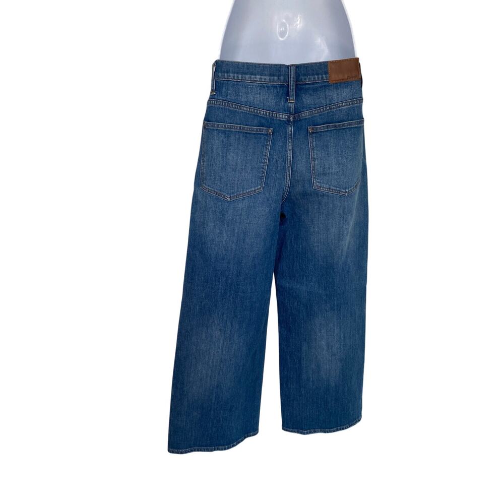 Madewell Wide Leg Cropped Jeans Size 28 - Picture 6 of 13